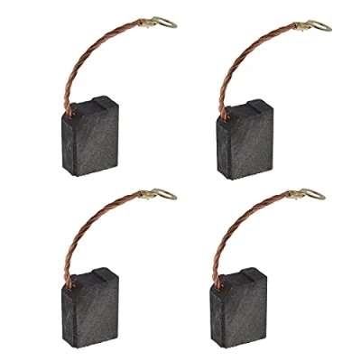 Imagen de eMagTech 2 pares de cepillos carbón para motor 8 x 14 18 mm, compatibles con METABO W16167 W16178 W16230 W19178 W19180 Parkside PWS230SE accesorio repuesto amoladora angular