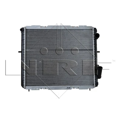 Imagen de NRF 507345 Radiador, refrigeración del motor Aluminio 460 386 34 con piezas de montaje Aletas soldadas RENAULT: CLIO 1