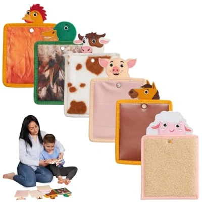 Imagen de Alfombrillas sensoriales con textura para niños Baldosas Almohadillas autistas Ayuda sensorial Juguetes lúdicos Sensory Mats