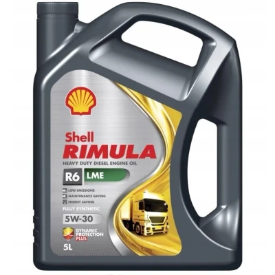 Imagen de Shell Rimula R6 LME 5W 30 5L Aceite de motor 550053997 MERCEDES BENZ: Clase ML, C Berlina, E Berlina