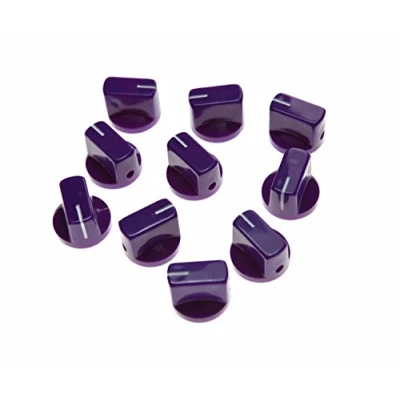 Imagen de Dopro Juego de 10 pomos pedal para guitarra, efecto AMP, morado