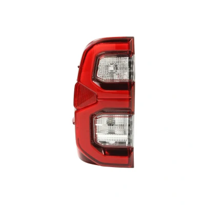 Imagen de TYC 11 15140 16 2 Piloto trasero izquierda LED Rojo con portalámparas, sin TOYOTA: Hilux VIII Pick up