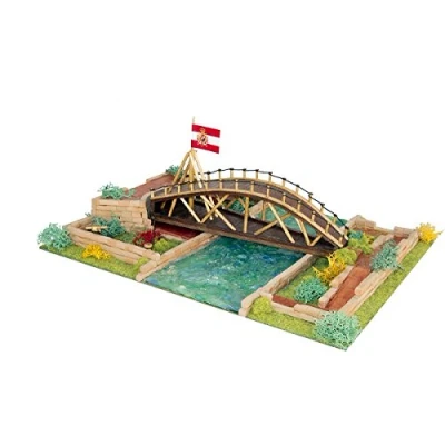 Imagen de Keranova Kit de cerámica Puente Leonardo da Vinci, Color marrón (30251) , color/modelo surtido