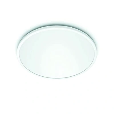 Imagen de Philips Plafón Superslim, lámpara LED de techo funcional, color blanco, luz blanca fría regulable, 40K 15W
