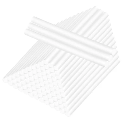 Imagen de 150 Piezas Barras Silicona Caliente 7mm X 100 mm, de Termofusible Transparente, Pegamento para Pistola, Palos Bricolaje, Sellado Y FijacióN