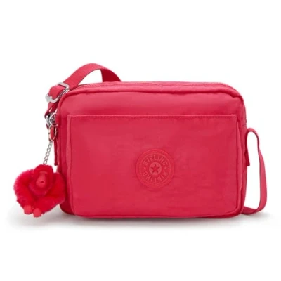 Imagen de Kipling ABANU M Bandolera mediana, Resort Pink (Rosa)