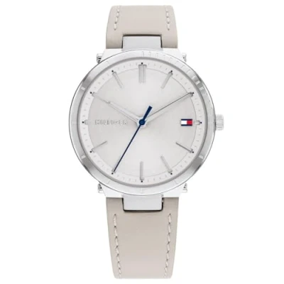 Imagen de Tommy Hilfiger Reloj Analógico de Cuarzo para mujer con Correa en piel Gris 1782410