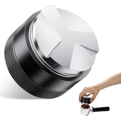 Imagen de NEUTYPECHIC Distribuidor de Café 51mm, Nivelador Espresso, Accesorios Barista, Herramienta para Sage Barista Pro, Express, De&#039;Longhi, Compatible con Portafiltros 52 mm