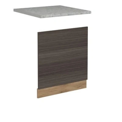 Imagen de Vicco Frontal para lavavajillas &quot;R Line&quot;, Gris noble, 60 cm , ET Mármol