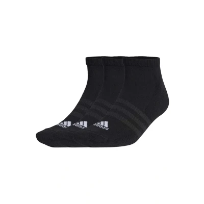 Imagen de adidas Unisex adulto Cushioned Low Cut Socks 3 Pairs, Black/White, 37 40