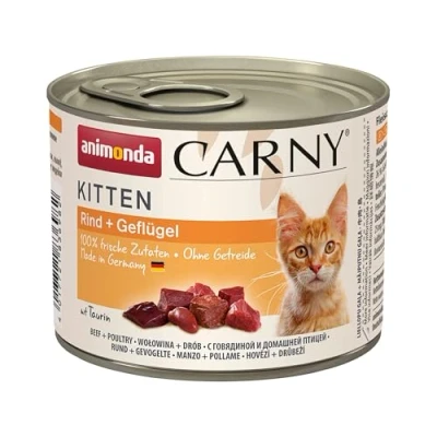 Imagen de Carny Kitten Cóctel de Aves Corral, 12 x 200 g