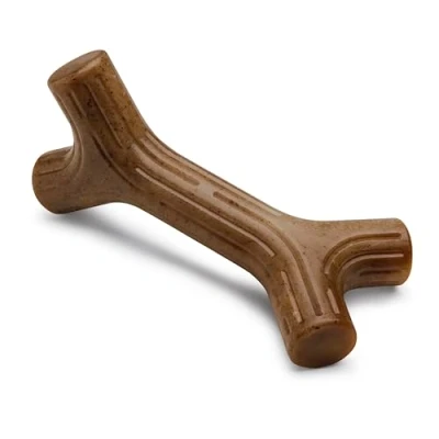 Imagen de Benebone Juguete masticable Indestructible para Perros masticadores agresivos, rompedor de aburrimiento Resistente Larga duración Perros, Sabor a Tocino Real, Grandes,
