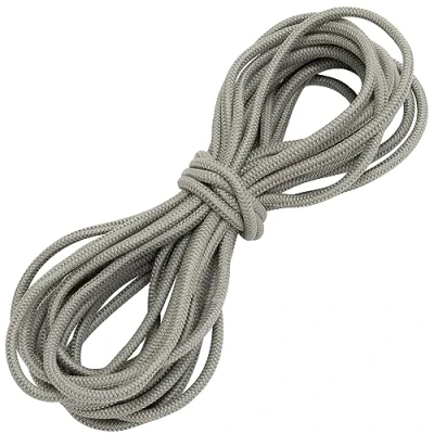 Imagen de AERZETIX C67270 Elástico decorativo redondo 5 metros diámetro 3mm color gris verde