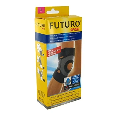 Imagen de Futuro FUT45697 Rodillera, talla L, color negro