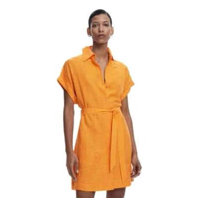 Imagen de Desigual Vestido camisero, Mujer, Talla: Large, Orange