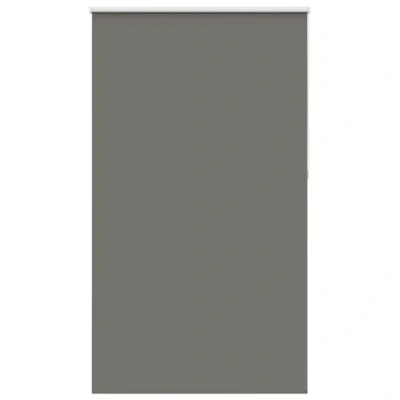 Imagen de vidaXL Estor Enrollable Opaco Gris 135x210 cm Tela Ancho 131,6