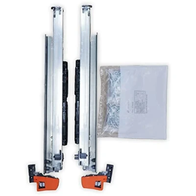 Imagen de BLUM MOVENTO BLUMOTION S 766H Rieles para cajones (750 mm, 60 kg, 1 par, incluye embrague y accesorios de montaje)