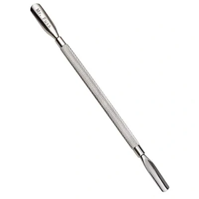 Imagen de Mr. Fuss® Empujador de cutículas acero inoxidable, doble instrumento, Pro Cuticle Pusher Espátula doble, 2 tamaños