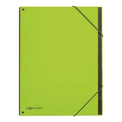Imagen de Tendencia Pagna 24079 17 Organizador Conjunto de archivos 7 Piece, verde lima