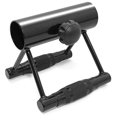 Imagen de Yes4All R4JJ Deluxe T Bar Row Plataforma Full 360 giratorio y fácil de instalar Se adapta a barras olímpicas estándar 1 pulgada 2 pulgadas, mango goma M