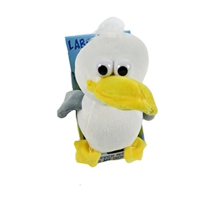 Imagen de Kögler 75623 Gaviota Laber Malwin, Labertier con función de grabación y reproducción, el Animal hablante balbucea Todo se Mueve, Aprox. 16 cm Alto, niñas, Color Blanco (75623)