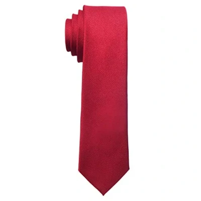 Imagen de MASADA Corbata para Hombre elaborada a mano y con gran esmero 6 cm de ancho Rojo