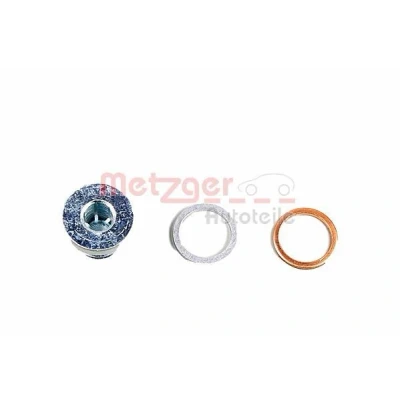 Imagen de METZGER 8030055 Tapon de Cárter M12 x 1,5 Acero 6 con juntas MERCEDES BENZ: Clase A, C Berlina, T modell, BMW: 5 3 Coupé