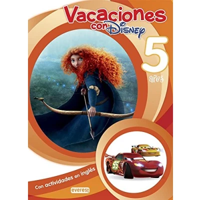Imagen de Vacaciones Con Disney 5 Años Actividades En Ingles