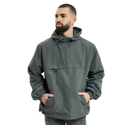 Imagen de Brandit Accessoires PULL OVER Cortaviento, Hombre, Talla: 4XL, Anthracite