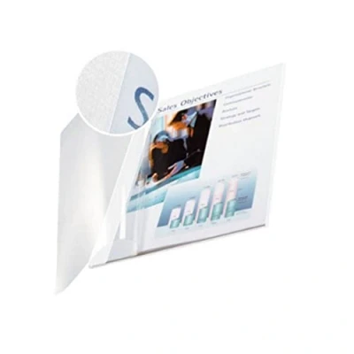 Imagen de Leitz 74150001 Tapas blandas para Impressbind (A4, 10 unidades), color blanco, 15 a 35 hojas