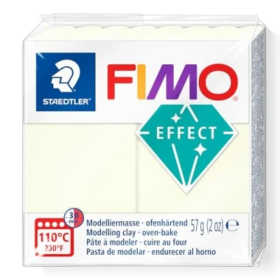 Imagen de STAEDTLER 8010 041 FIMO Effect Arcilla de modelado polimérica endurecida al horno, brillo nocturno (1 bloque 57 g)