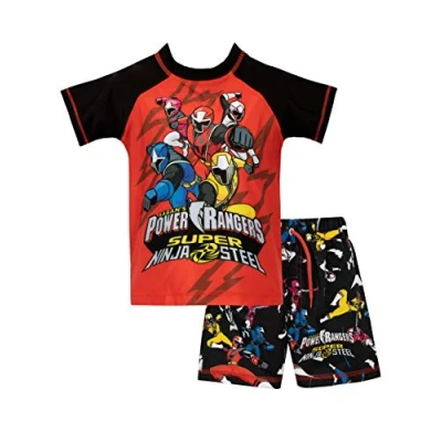 Imagen de Power Rangers Bañador para Niño Ninja Steel Rojo 8 9 años