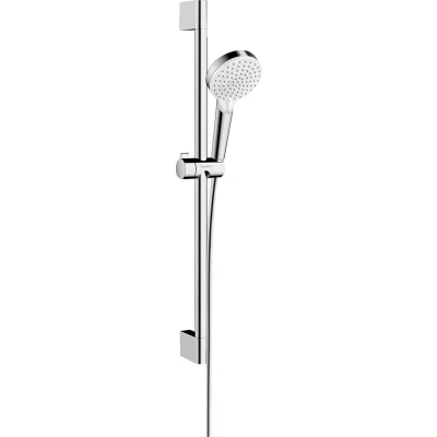 Imagen de hansgrohe Crometta Vario set de ducha, 2 tipos 0,65m, blanco/cromo, 26532400