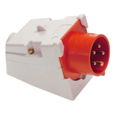 Imagen de as Schwabe 60435 enchufe de pared para aparatos CEE, 16 A, 5 polos, 6h, 400 V corriente fuerte