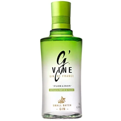 Imagen de G&#039;Vine Luminous 1.75l Ginebra 1750 ml G Vine 700ML, 40º Premium Elaborada con una base de uva francesa Edición Especial Botella Iluminada