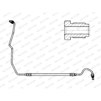 Imagen de FERODO FHY3354 Latiguillos de Freno RENAULT: SCENIC 3