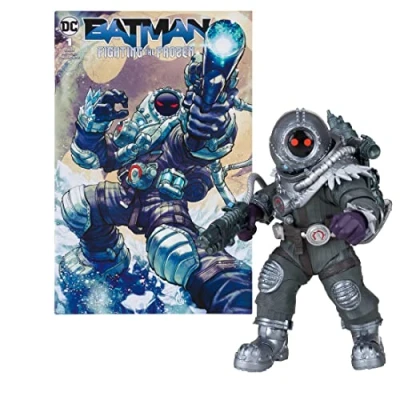 Imagen de McFarlane Figura de Acción DC Mr. Freeze con cómic Batman Multicolor TM15924