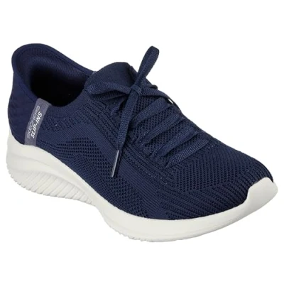 Imagen de Skechers Wide Fit Ultra FLEX 3.0 Zapatillas, Mujer, Talla: 39, Navy/mint Zapatos