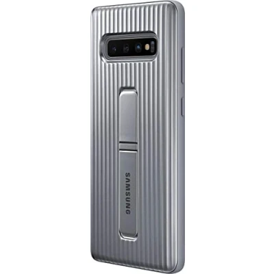 Imagen de Funda Samsung Protective Standing Para Galaxy S10+ Plata