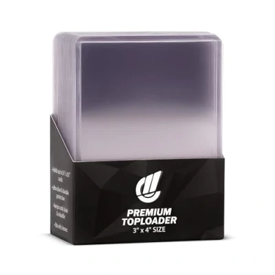 Imagen de collectXP Toploader 3&quot; x 4&quot; Fundas protectoras premium para todas las tarjetas TCG y coleccionables (Magic, Pokemon, Yu Gi Oh! &amp; co.) (25 unidades/paquete)