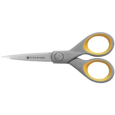 Imagen de Westcott Titanium Scissors Tijeras de escritorio, gris