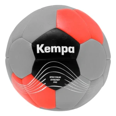 Imagen de Kempa Spectrum Synergy Pro Balón de Balonmano, Adultos, Gris Froid/Rouge Chaud, 2