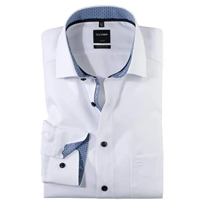 Imagen de OLYMP Global Kent Camisa de manga larga para hombre, Blanco 00, 39