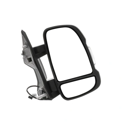 Imagen de Espejo retrovisor Magneti Marelli 350315027840 derecha negro rugoso manual brazo corto de espejo, convexo para vehíc. con volante a la izquierda