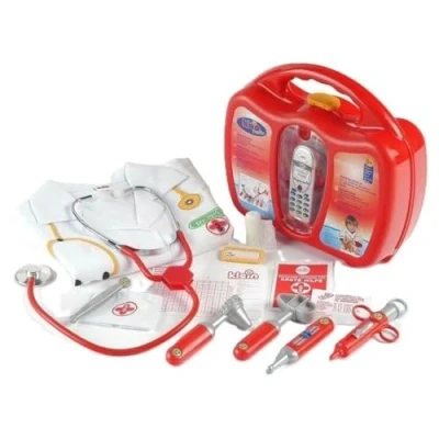Imagen de Theo Klein 4353 Maletín Médico Deluxe, Multicolor