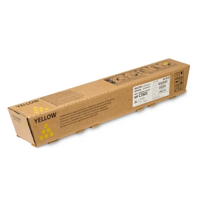 Imagen de RICOH TONER LASER AMARILLO 18.000 PÁ GINAS MP/C3003SP/C3503SP