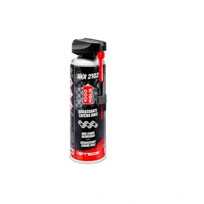 Imagen de Errecom 1000 Miglia BKR 2102 Spray Desengrasante para Cadena de Bicicletas con dispensador especial doble posición 500 ml, Bote Aerosol