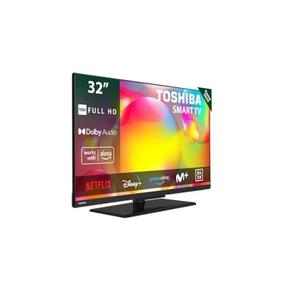Imagen de Toshiba 32LV3463DG Smart TV de 32&quot;, con Resolución Full HD (1920 x 1080), HDR, Compatible Asistente Voz Alexa