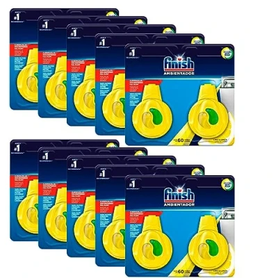 Imagen de Acabado Lavavajillas Desodorante Citrus &amp; cal Duo Pack (10 paquetes x 2 unidades)…