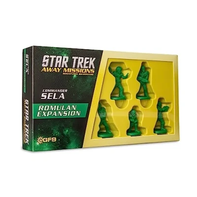 Imagen de Star Trek Away Missions: Commander Sela Romulan Expansion Juego de mesa en miniaturas, ciencia ficción y espacio, a partir 14 años, 2 jugadores, 60 90 minutos